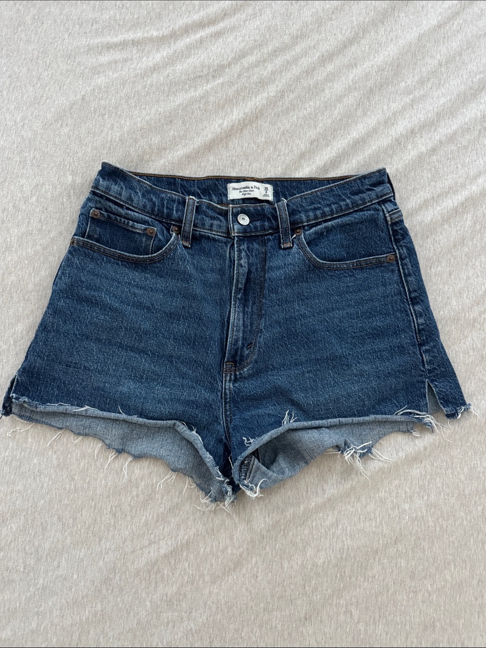 Abercrombie & Fitch High Rise Mom Shorts- Curve Love